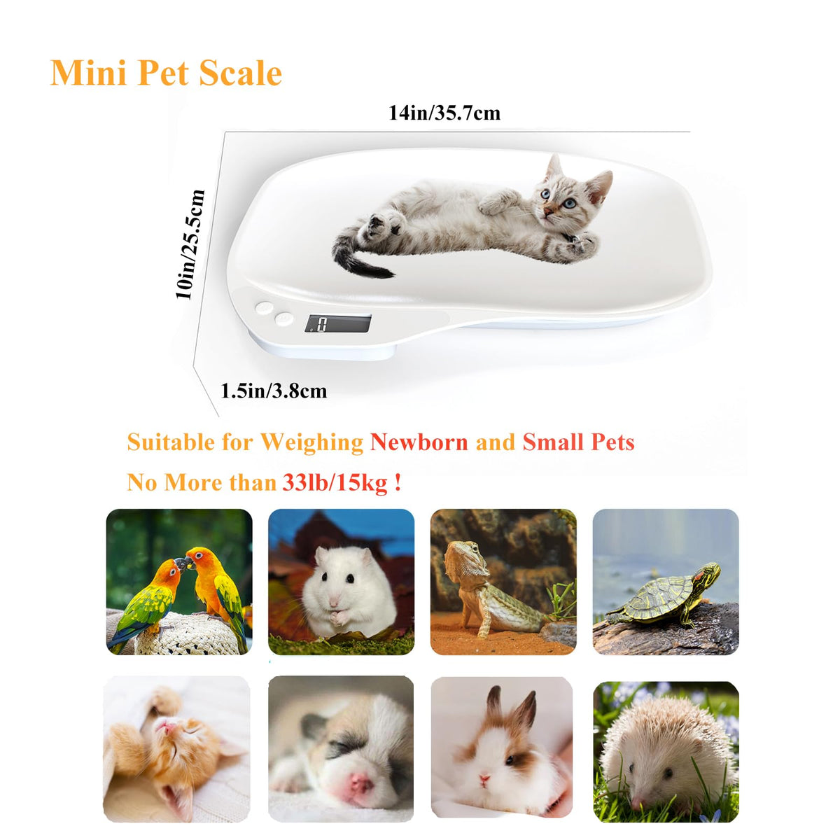 Digital Pet Scale 33lb K468846
