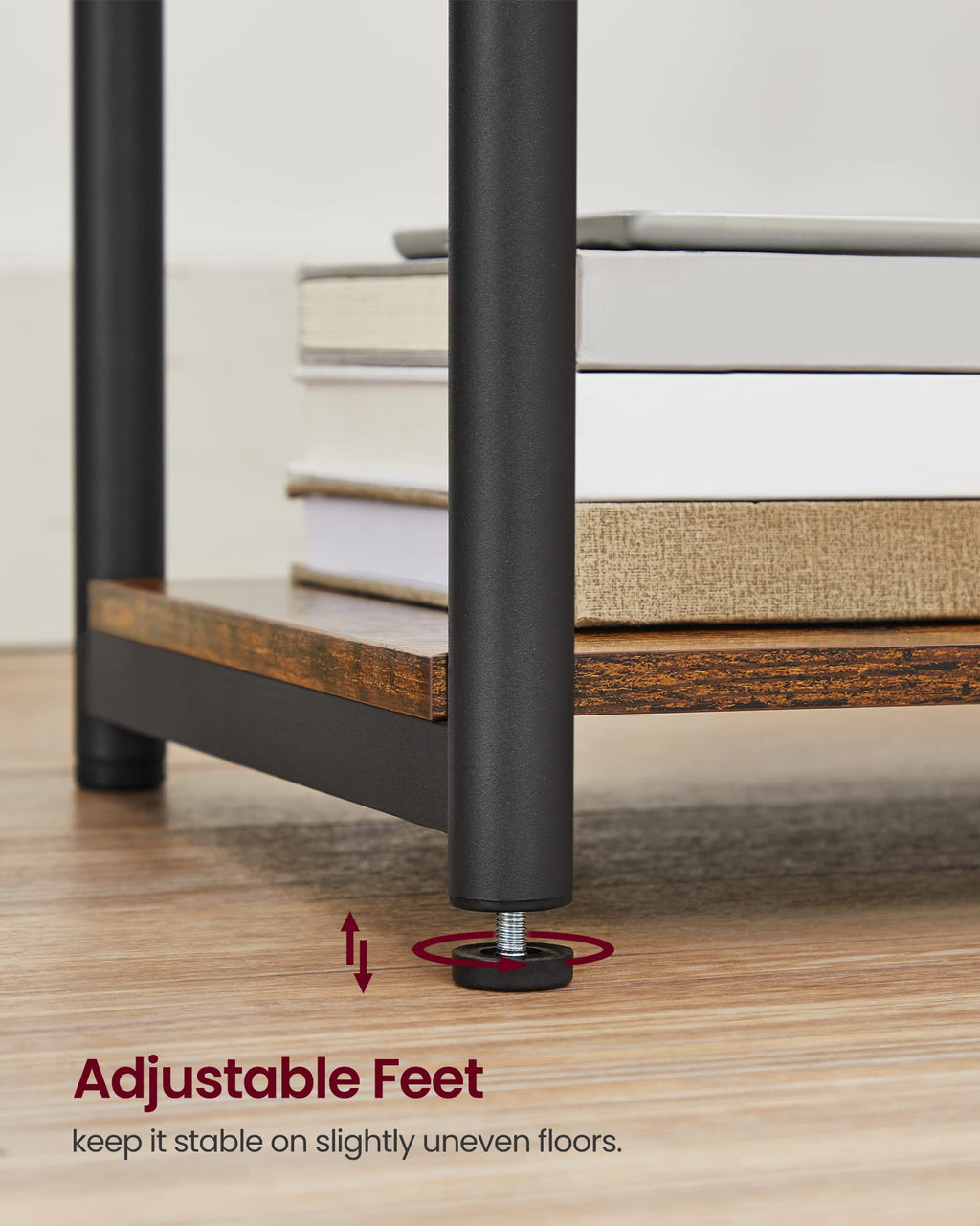 Side Table with Charging Station E38456