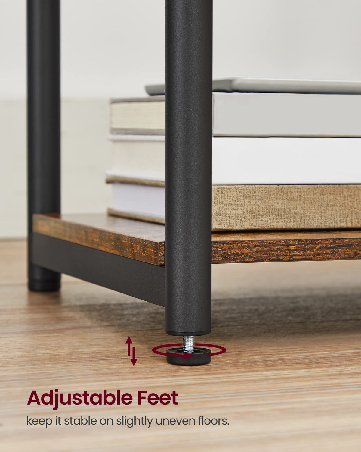 Side Table with Charging Station E38456