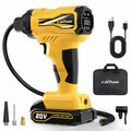 20V Cordless Portable Air Compressor 150 PSI Yellow C8236