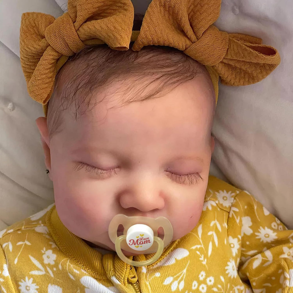 20 Inch Full Vinyl Reborn Baby Dolls Girl F4248