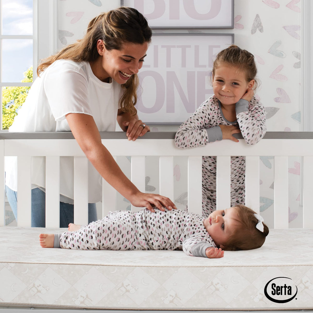 2-Stage Baby Crib and Toddler Mattress U4570