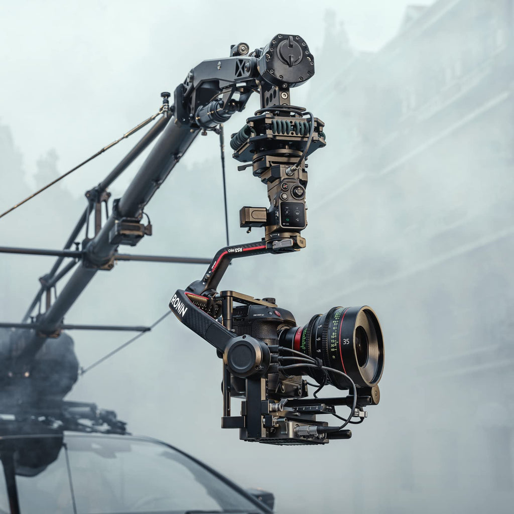 3-Axis Gimbal Stabilizer with Carbon Fiber Arms, Black M296