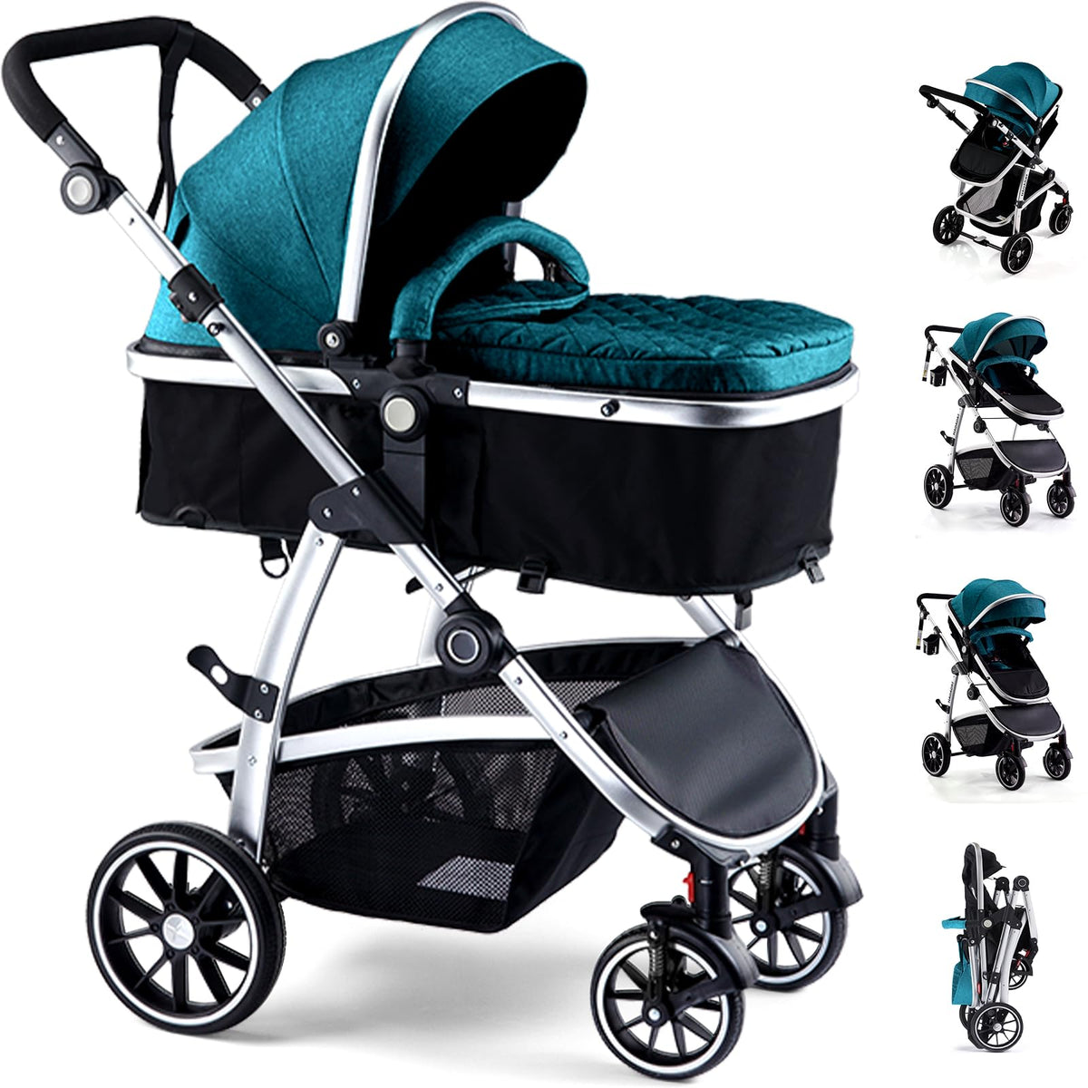 2-in-1 Reversible Baby Stroller Y877411