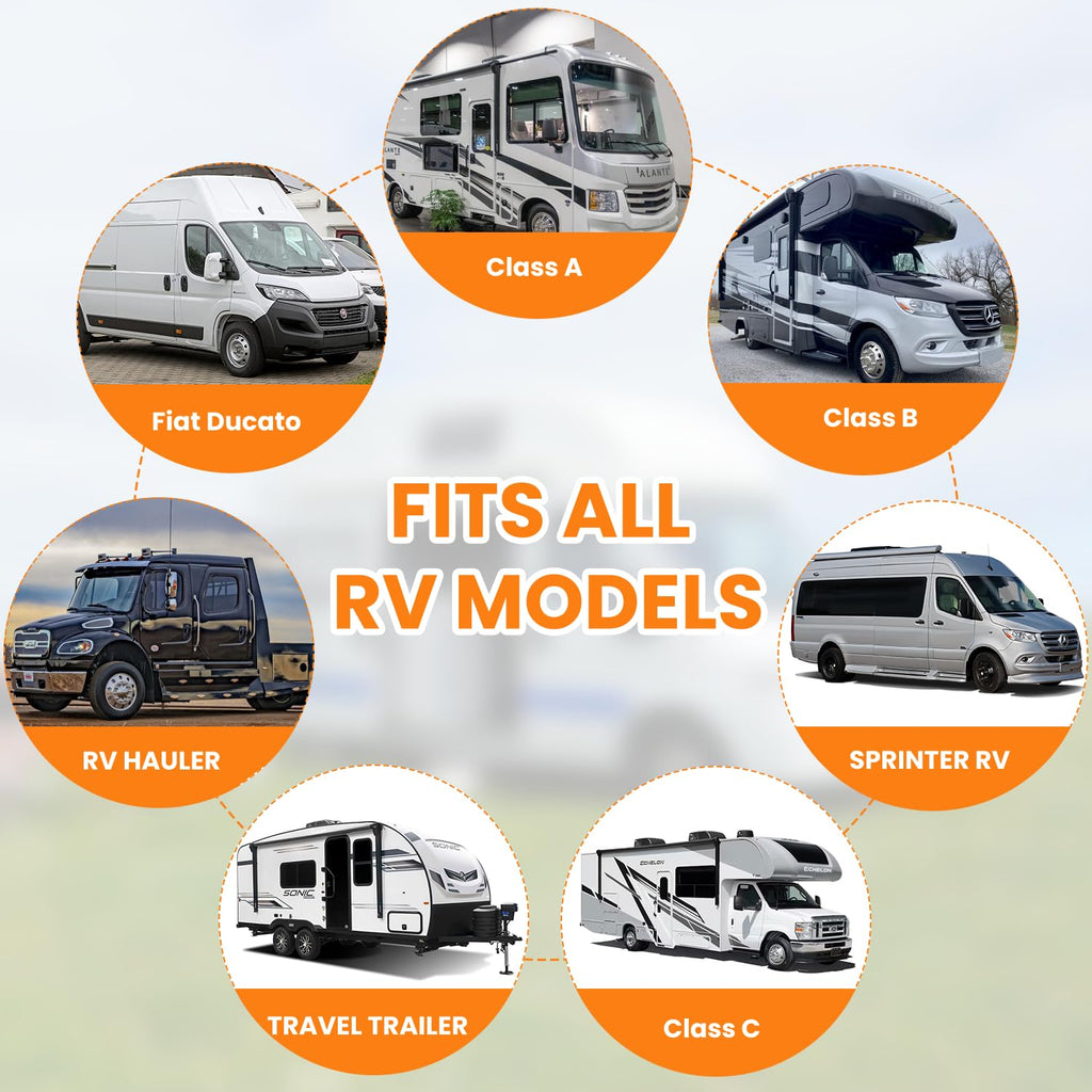 600D Waterproof RV Roof Cover X7139