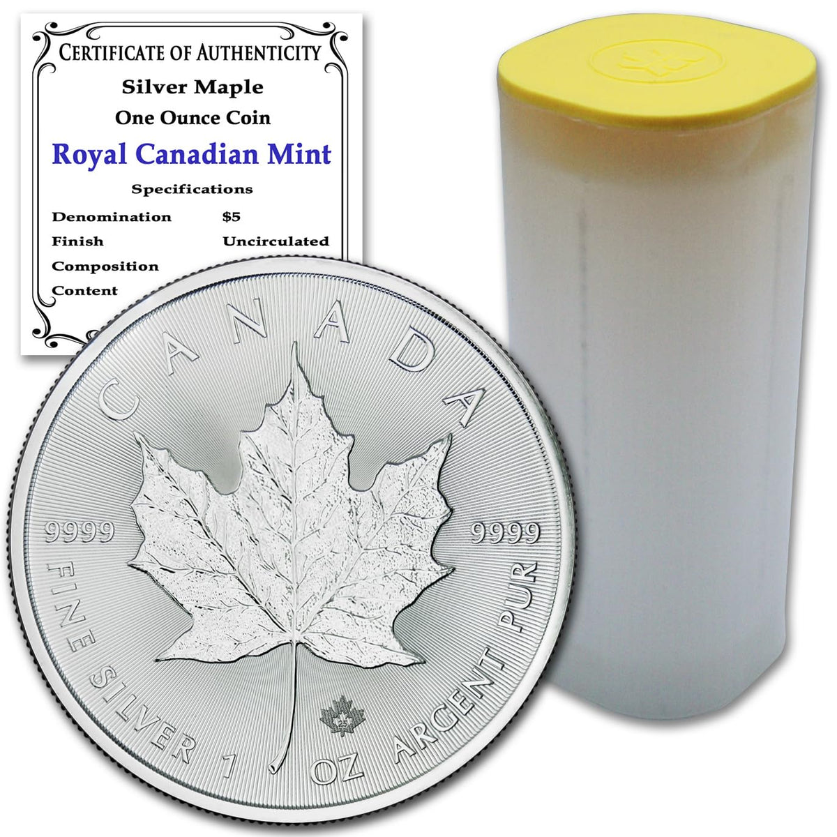 1 oz Canadian Silver Maple Leaf U344007