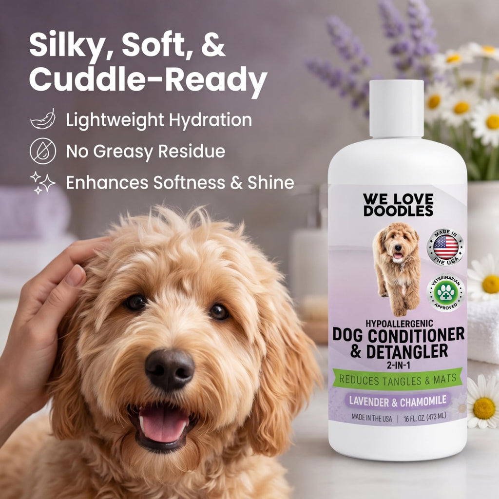 2-in-1 Dog Conditioner & Detangler, Lavender, 16OZ G303