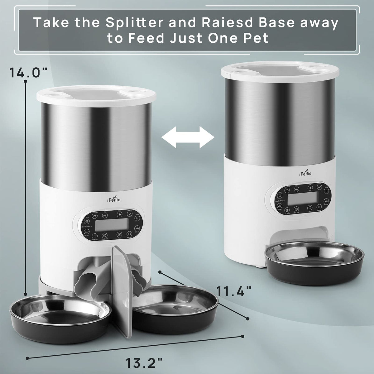 Automatic Pet Feeder with 4.5L Capacity W689