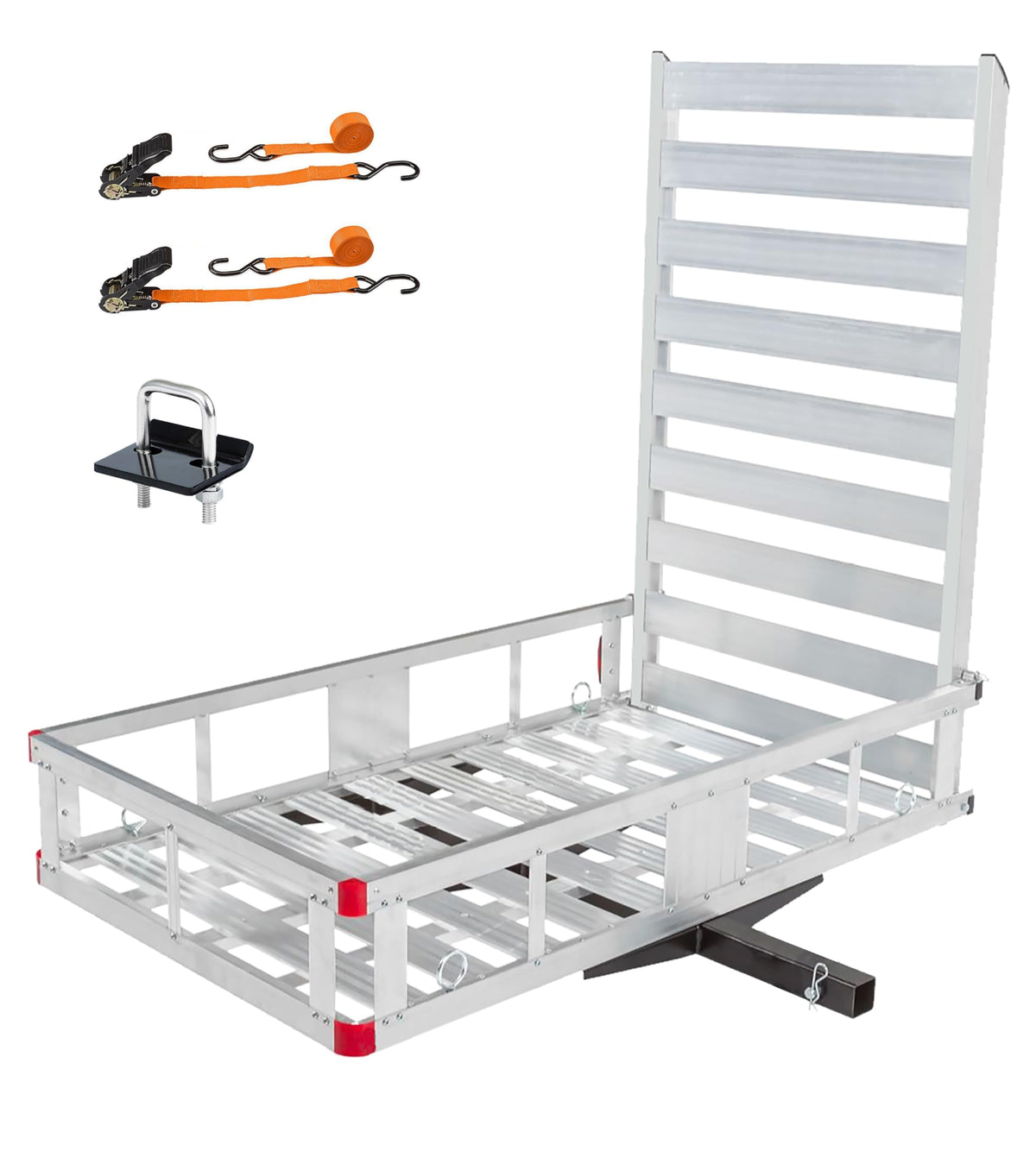 Aluminum Hitch Mount Wheelchair Carrier with 47" Ramp P164688