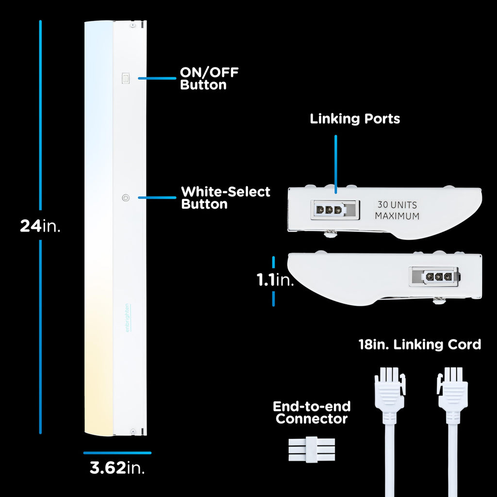 24 Inch Hardwired Under Cabinet Light W9723