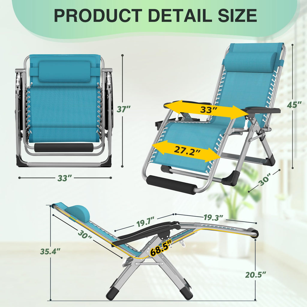 Oversized Zero Gravity Chair X7948
