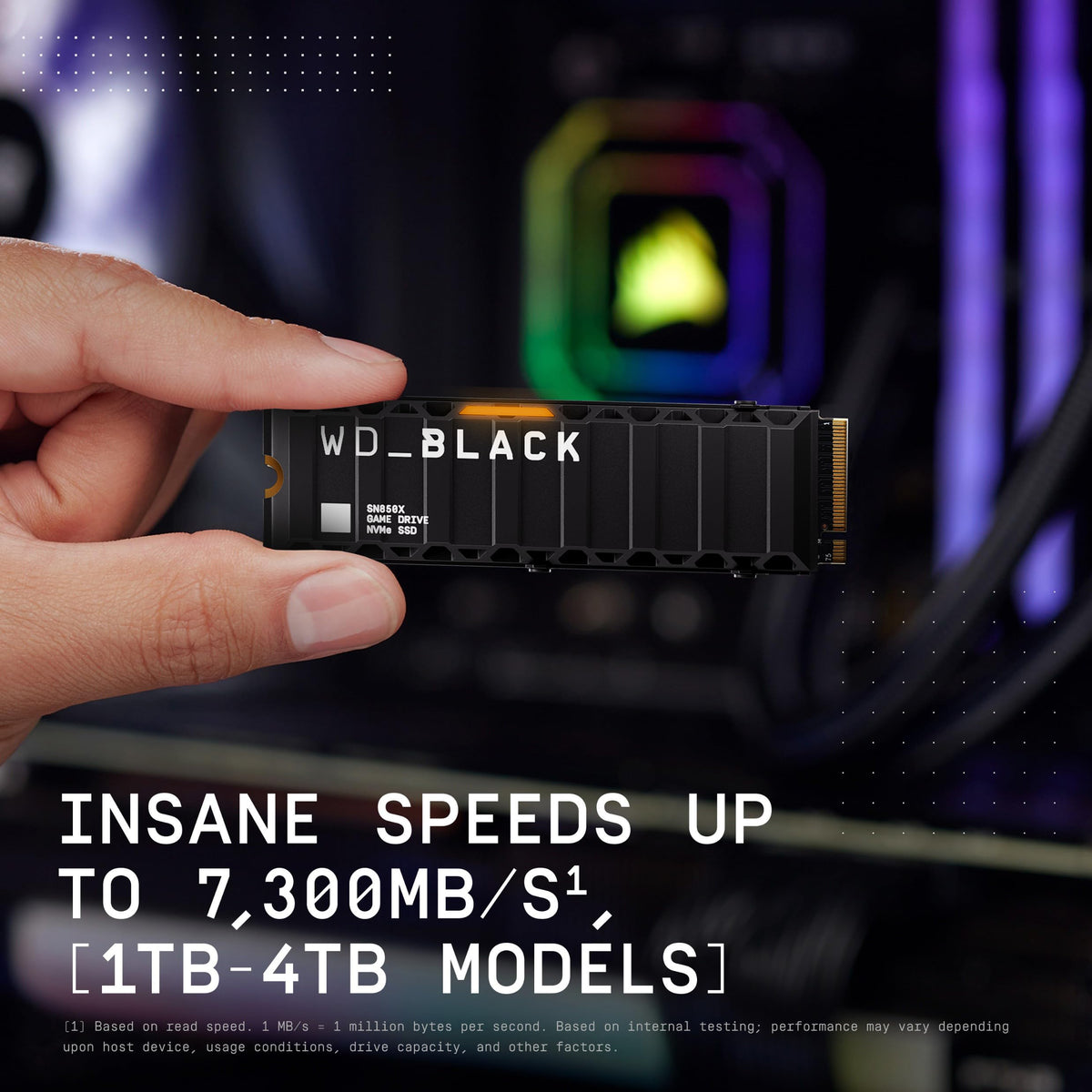2TB NVMe M.2 2280 Internal SSD with Heatsink P788519