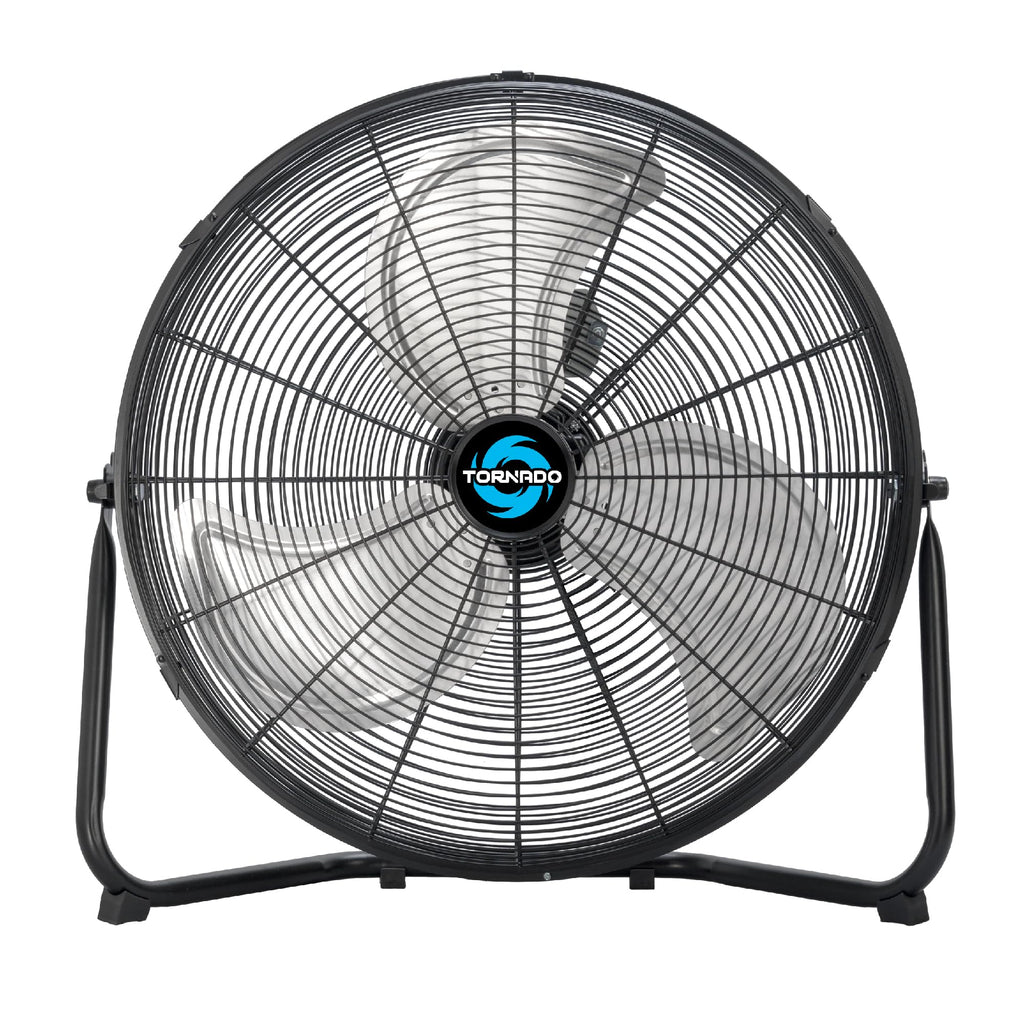 18" and 20" High Velocity Metal Floor Fans, 3-Speed X9258