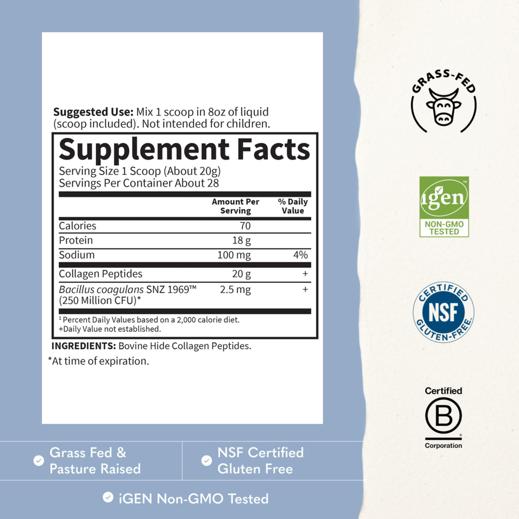 Collagen Powder Unflavored 28 Servings L75239