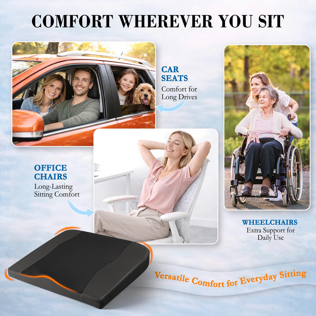 Memory Foam Car Seat Cushion P644085