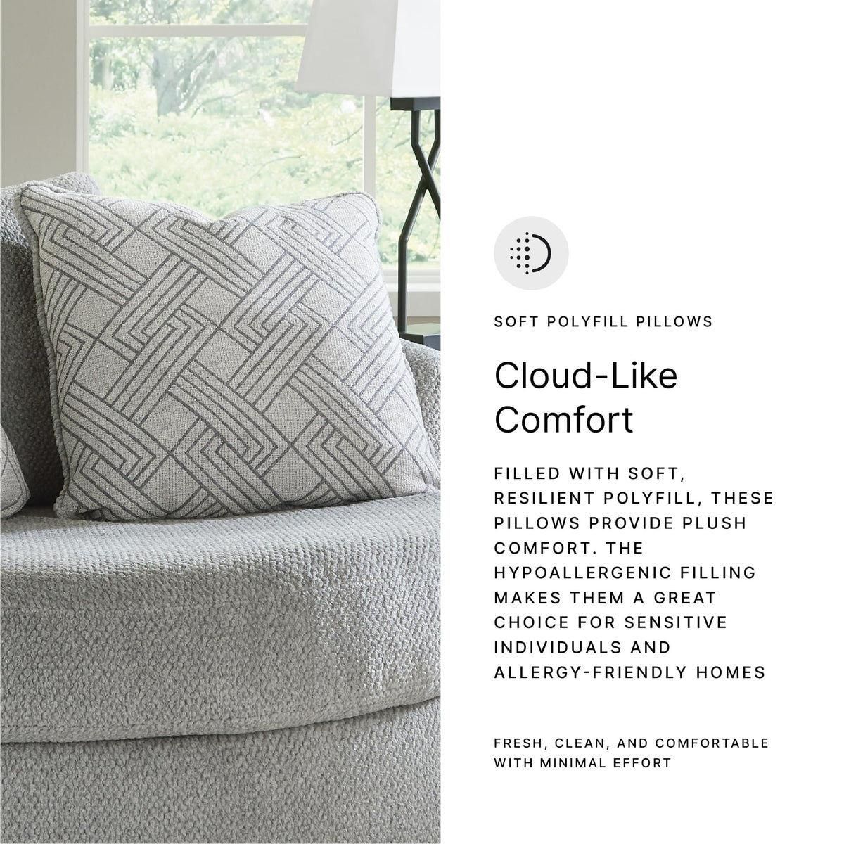 Round Velvet Oversized Swivel Accent Chair I483717