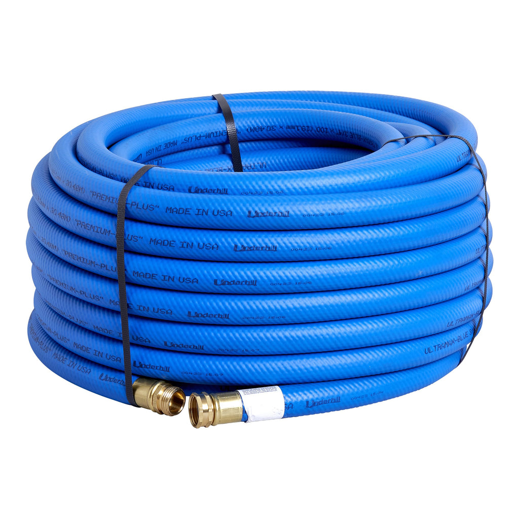Blue 100 ft Lightweight Flexible Anti-Kink Garden Water Hose K842