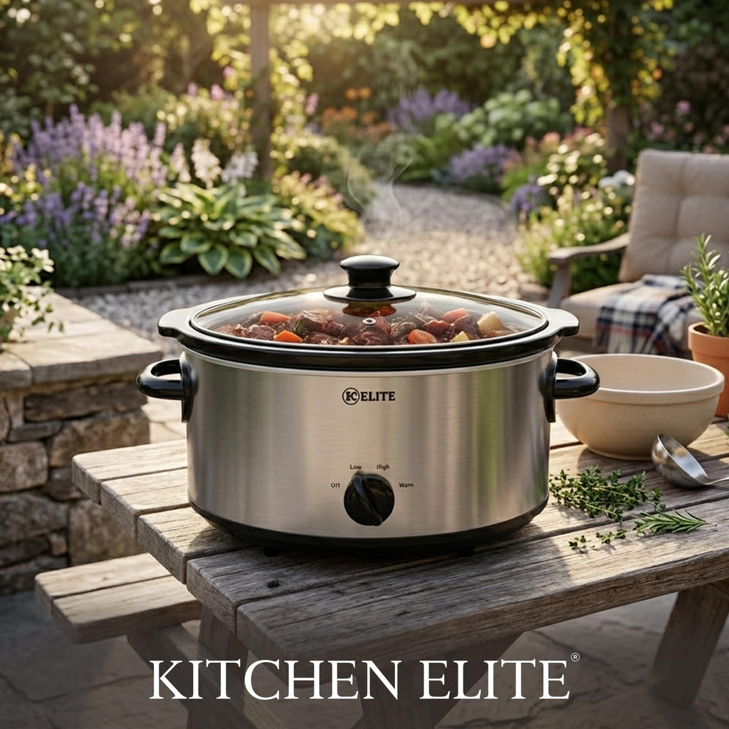 Stainless Steel 5 Quart Slow Cooker I153