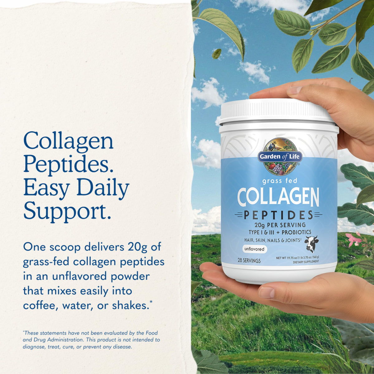 Collagen Powder Unflavored 28 Servings L75239