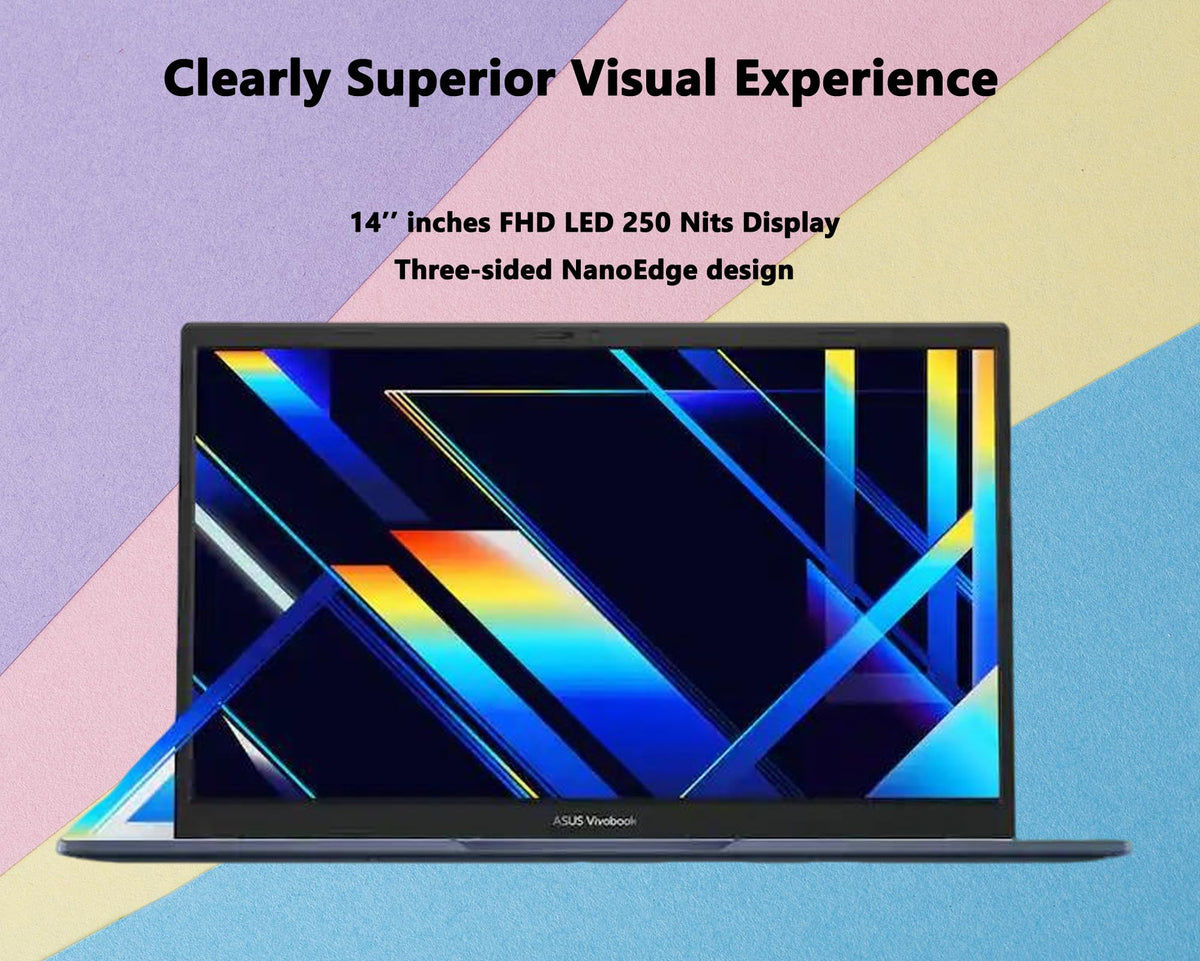 14" FHD Laptop, 13th Gen Intel Core i7, 12GB RAM, 512GB SSD, Windows 11 C5006