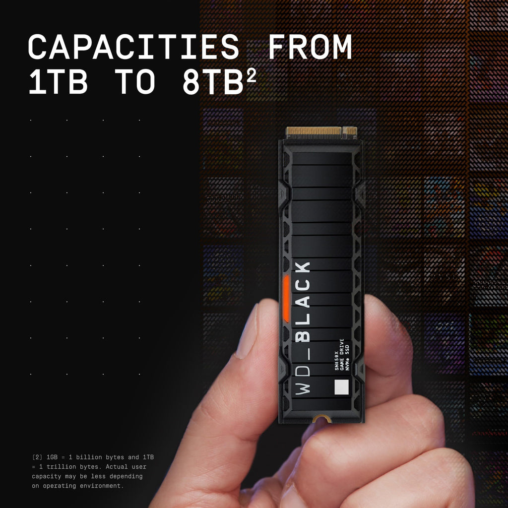 2TB NVMe M.2 2280 Internal SSD with Heatsink P788519