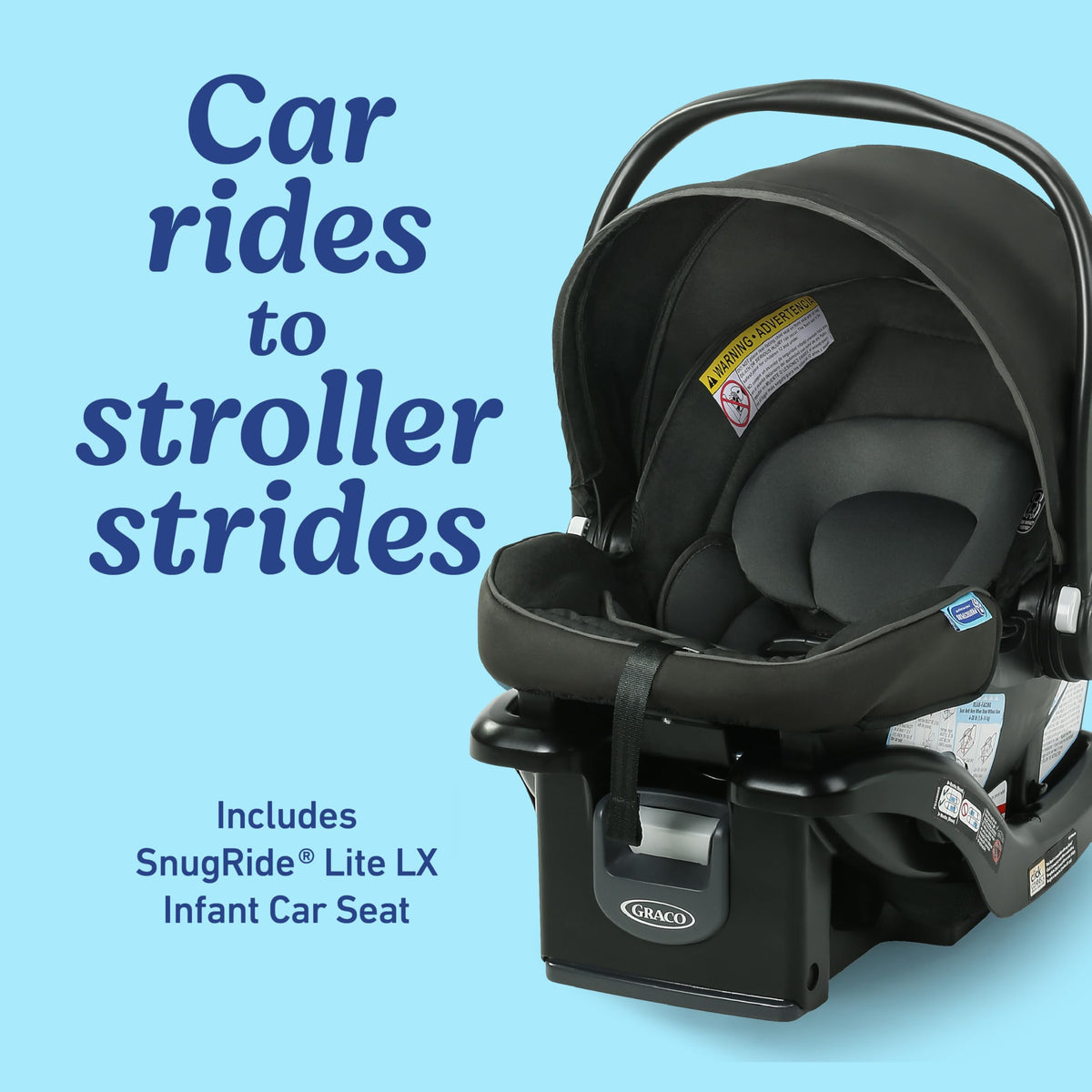 3-in-1 Travel System Stroller and Car Seat W2607