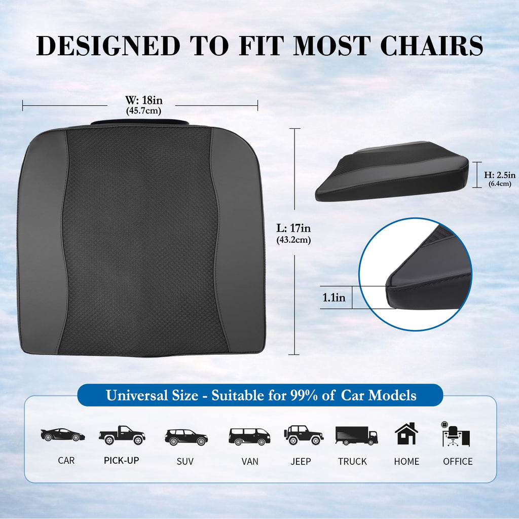Memory Foam Car Seat Cushion P644085