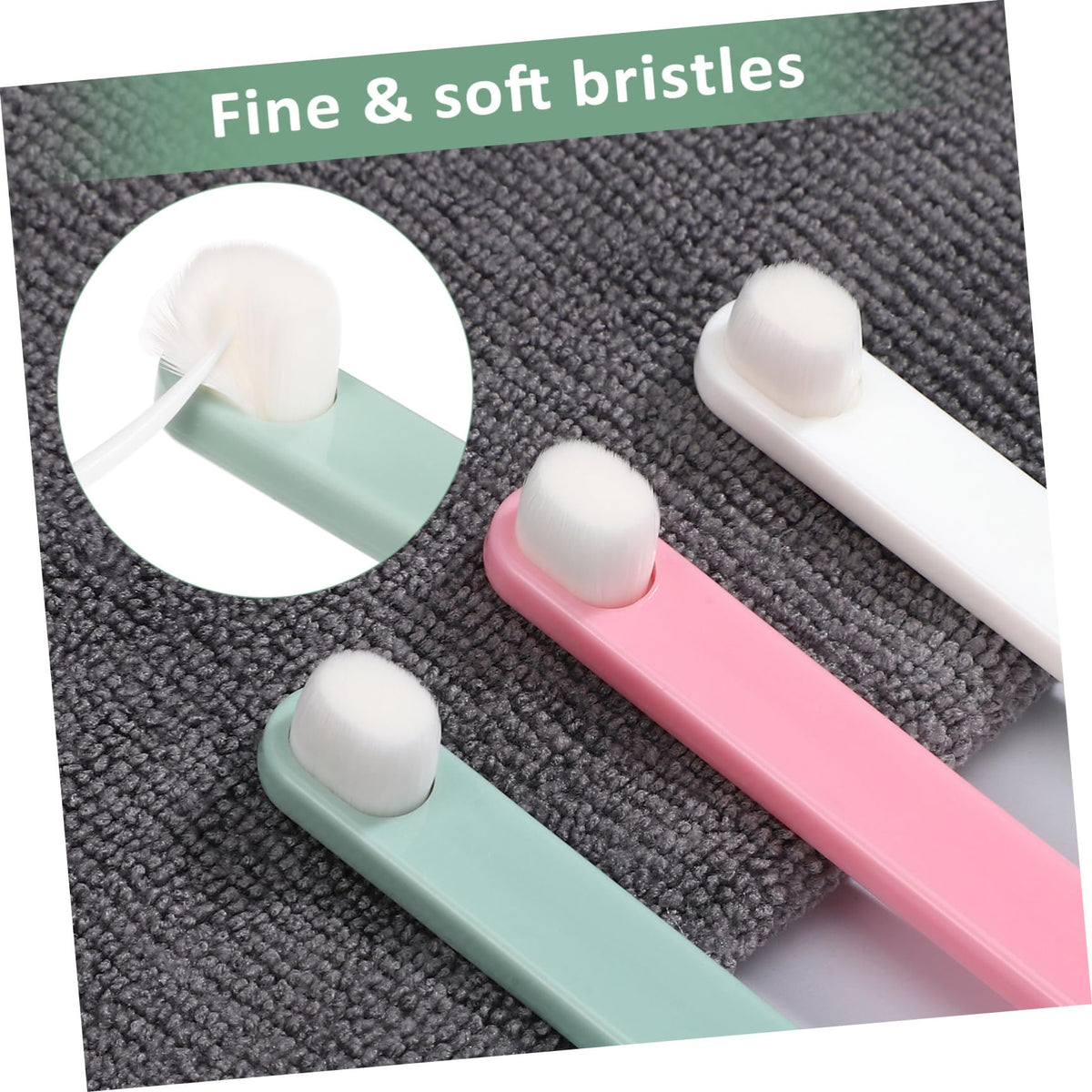 3 Pack Soft Small Head Toothbrushes I932824