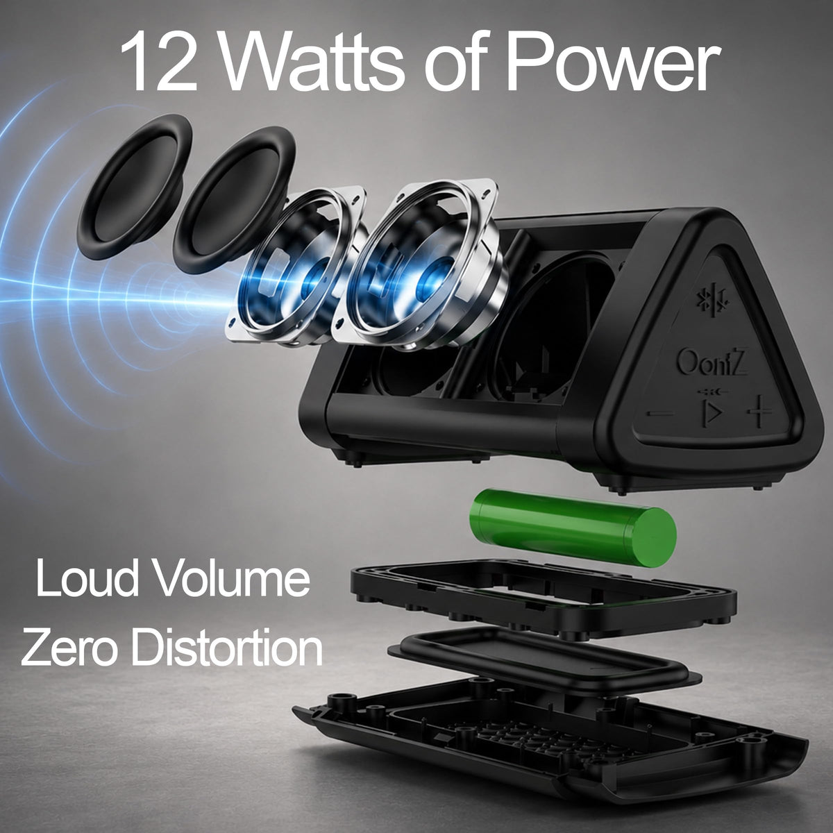 Portable Bluetooth Speaker, 12W I6664