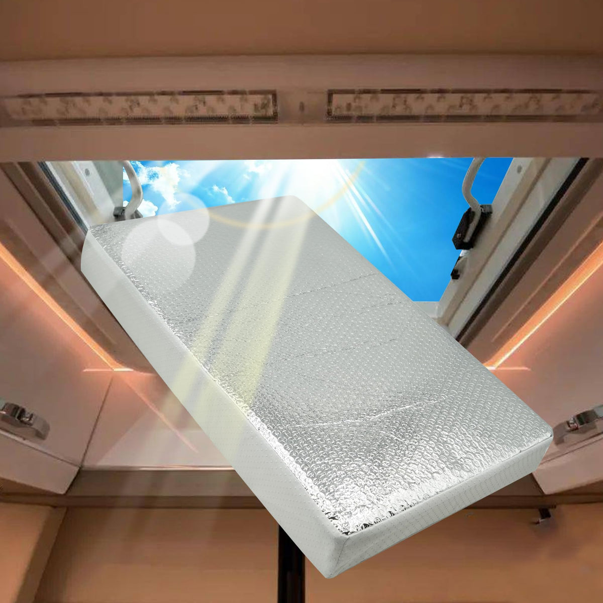 22 x 14 Inch RV Vent Insulator with Reflective Surface I17526