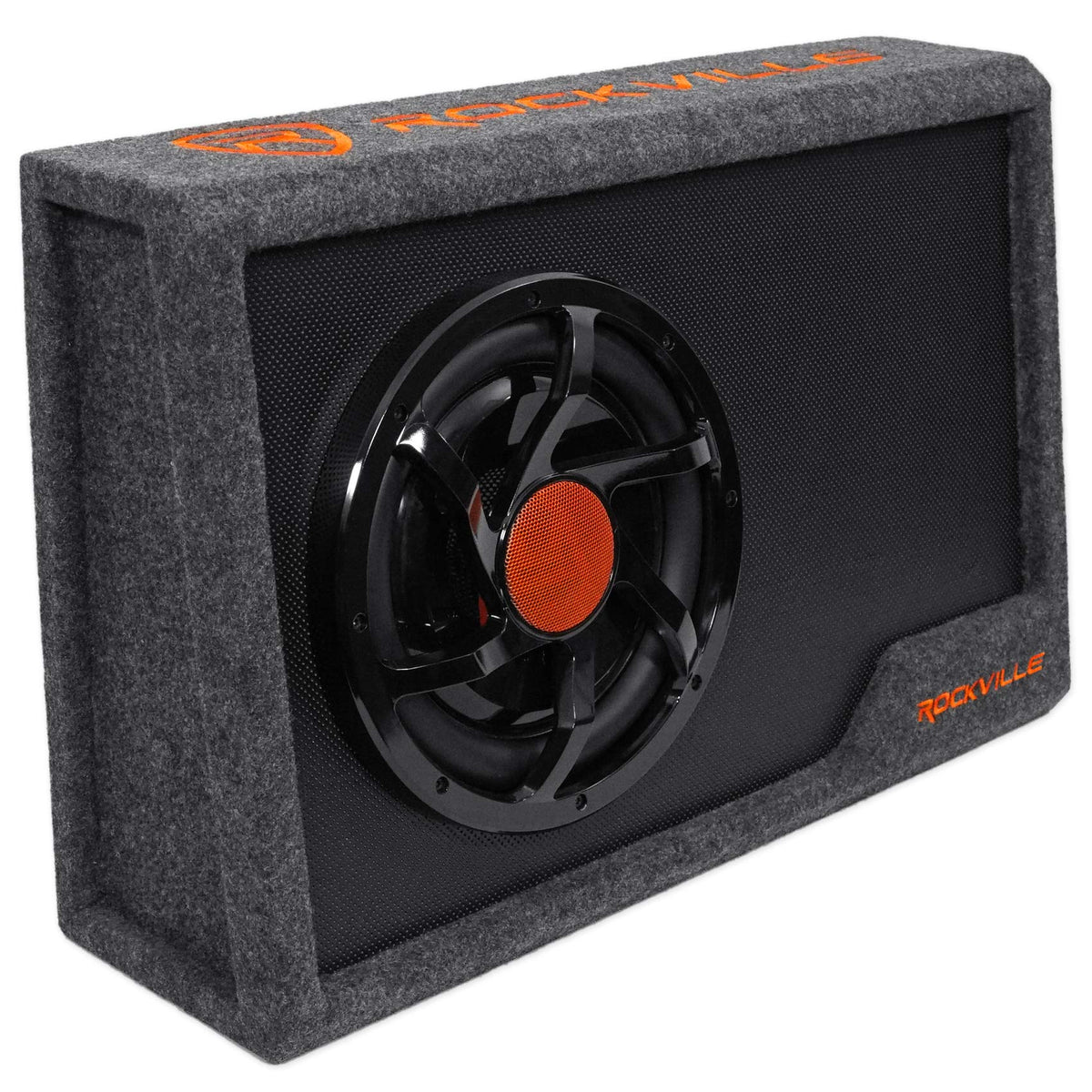 10" Powered Car Subwoofer with Enclosure L482