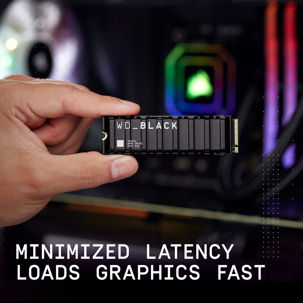 2TB NVMe M.2 2280 Internal SSD with Heatsink P788519