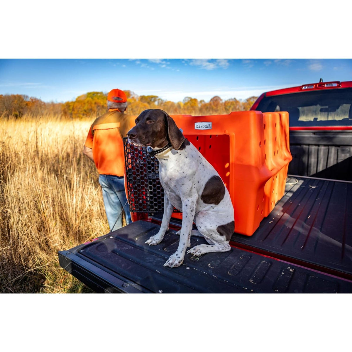 Orange Large Dog Crate E94412