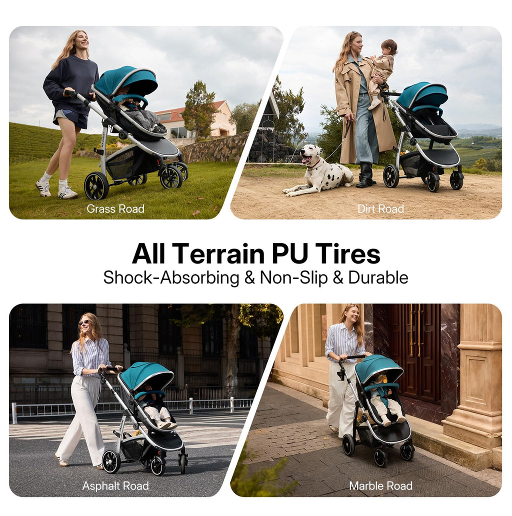 2-in-1 Reversible Baby Stroller Y877411