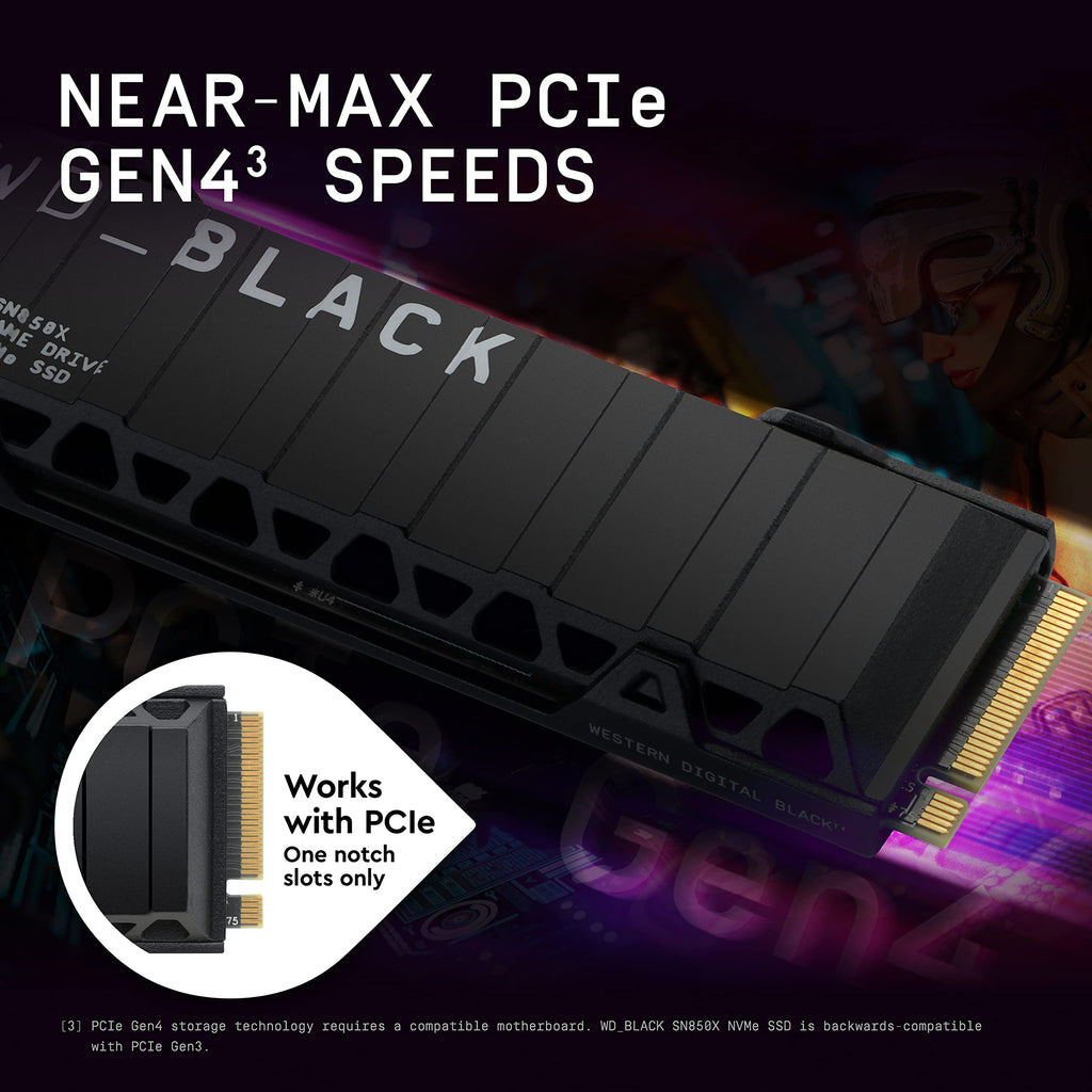 2TB NVMe M.2 2280 Internal SSD with Heatsink P788519