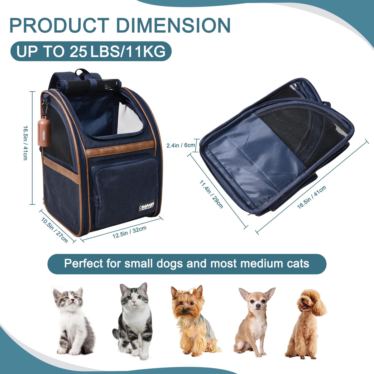 Pet Backpack Carrier P701