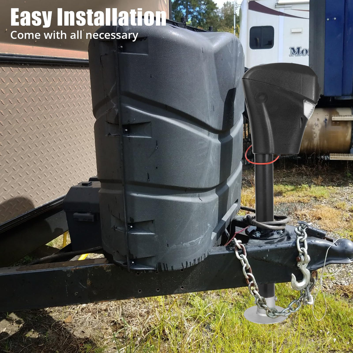 Electric Trailer Jack 3500 Lbs 18" Lift O2337
