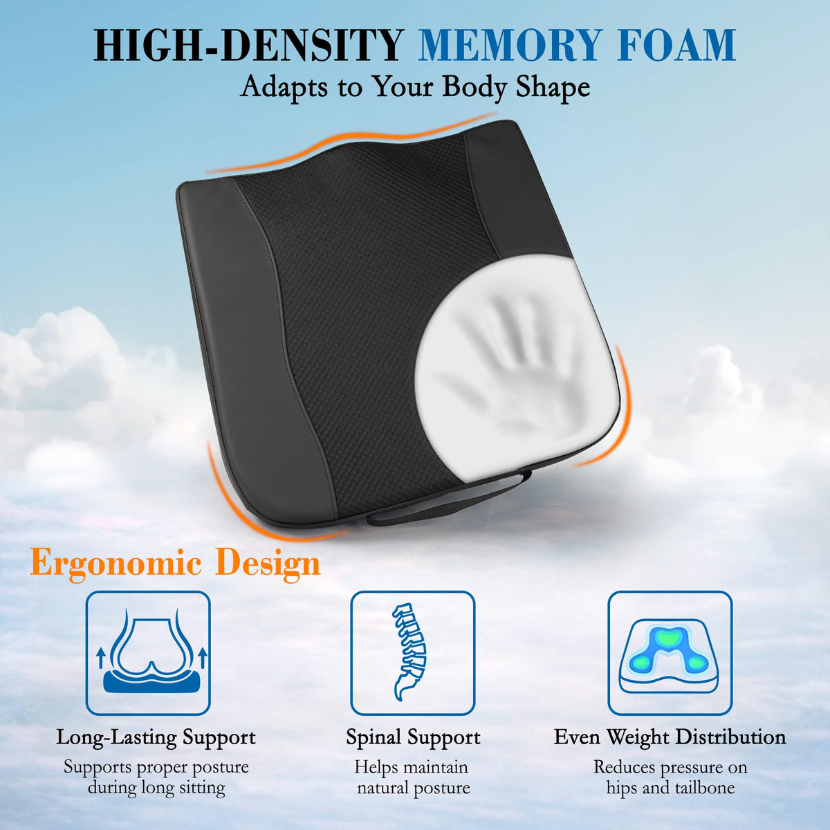 Memory Foam Car Seat Cushion P644085