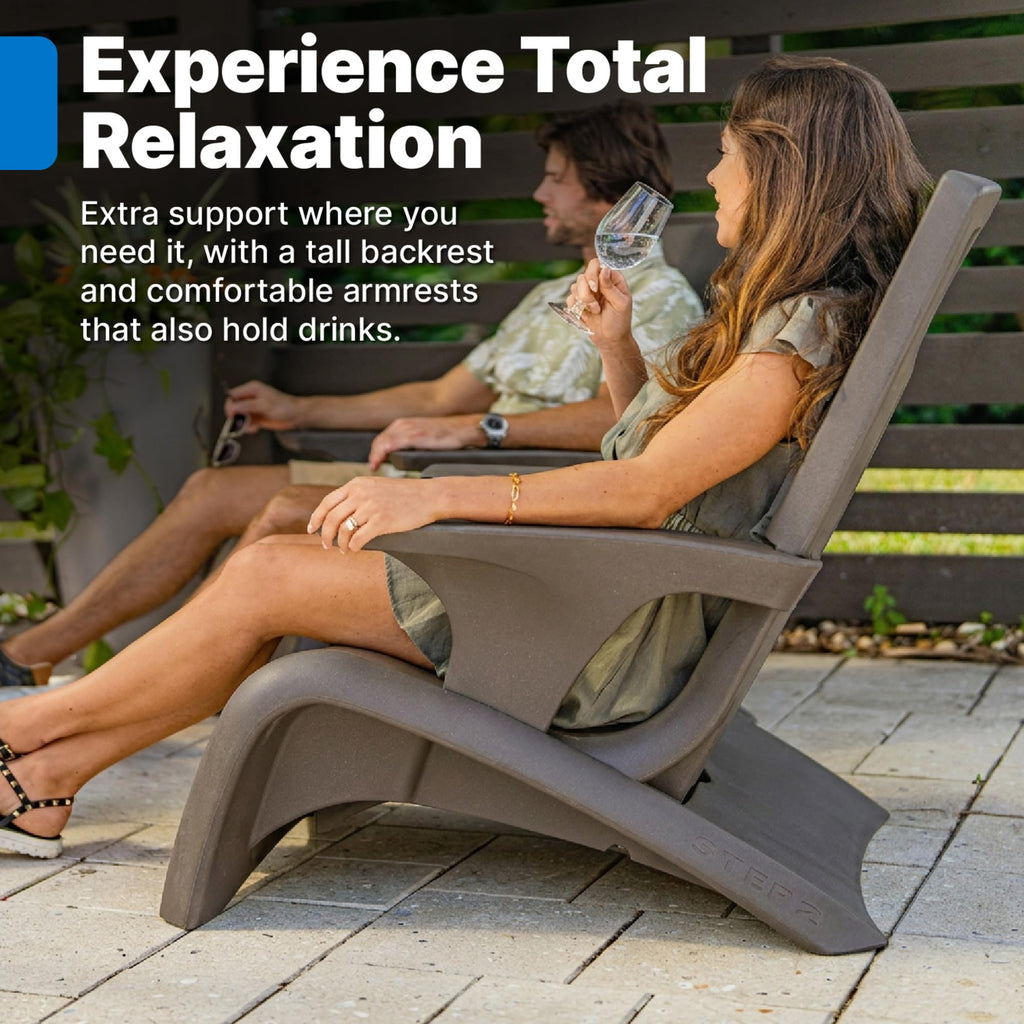 Dark Cedar Adirondack Chair C994230