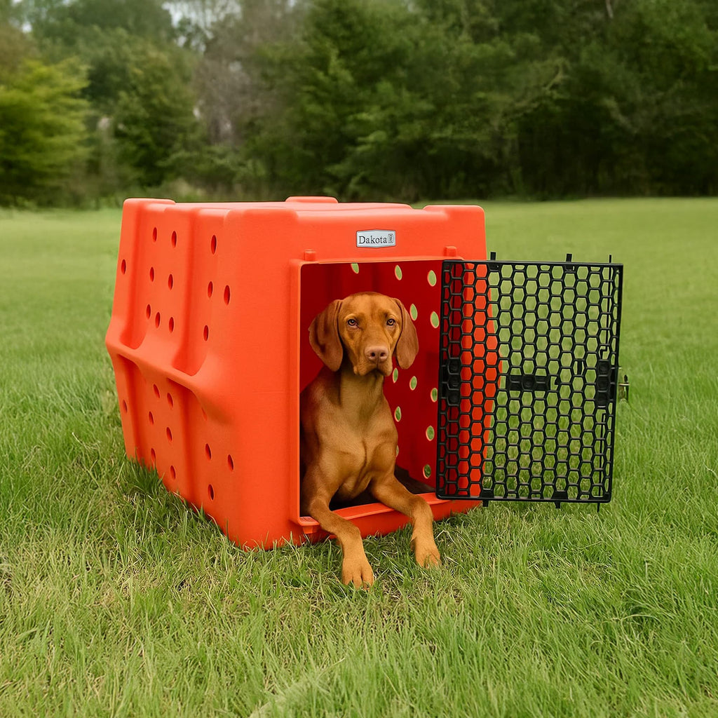 Orange Large Dog Crate E94412