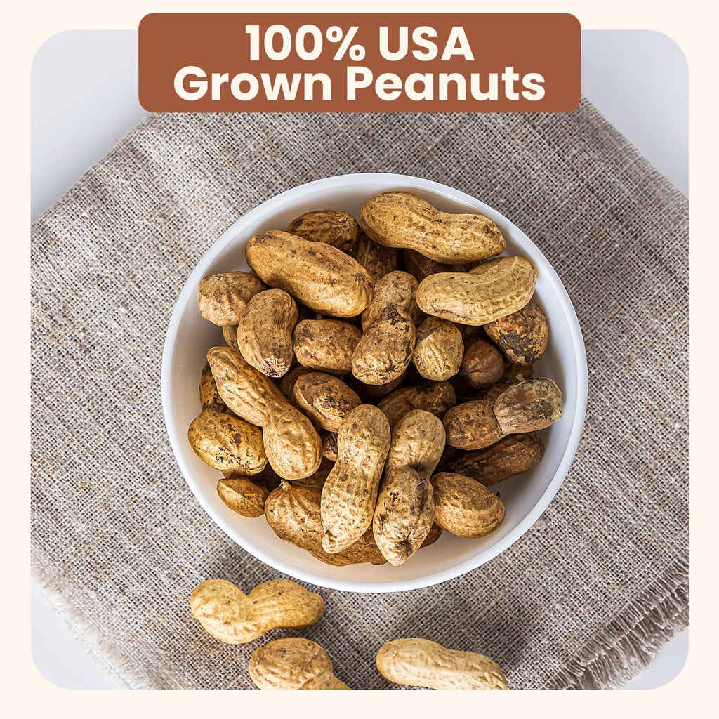 Unsalted Roasted In-Shell Peanuts 5 lb Bag T96703