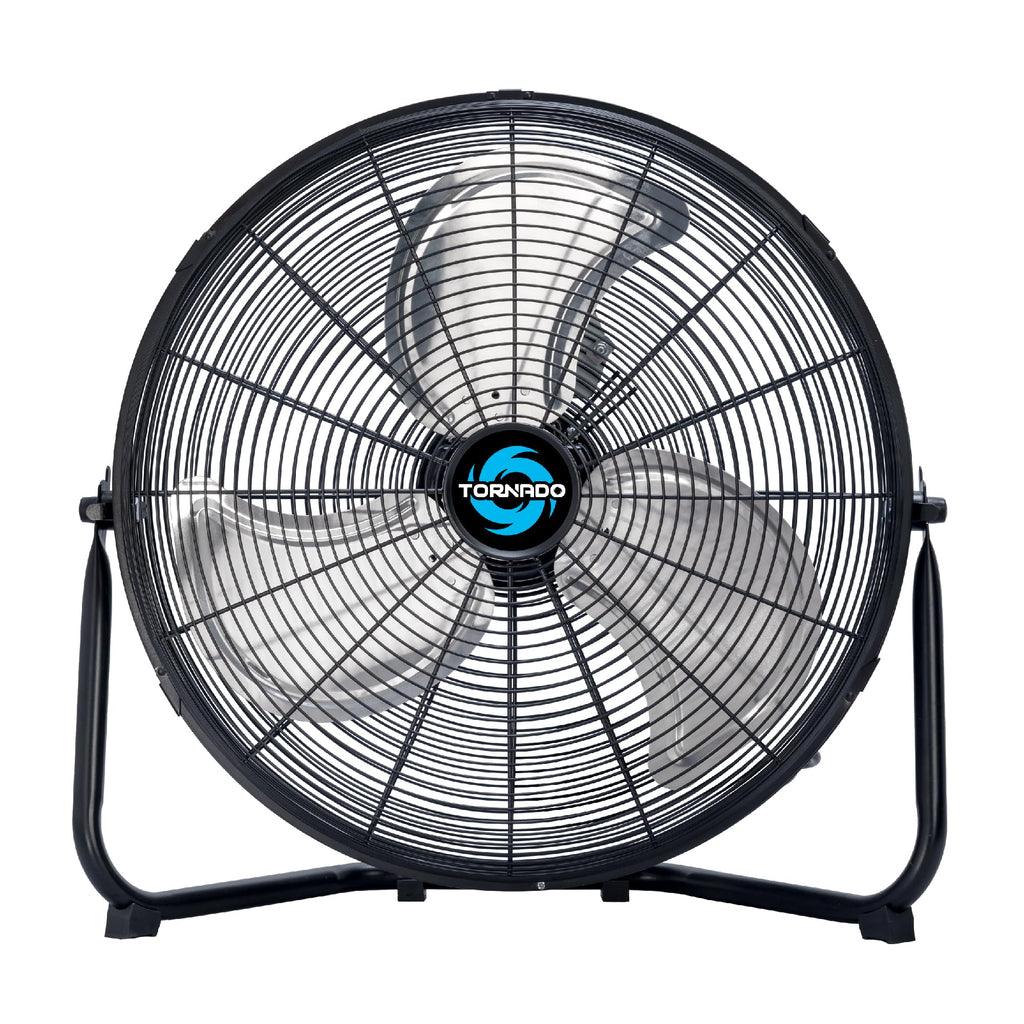 18" and 20" High Velocity Metal Floor Fans, 3-Speed X9258