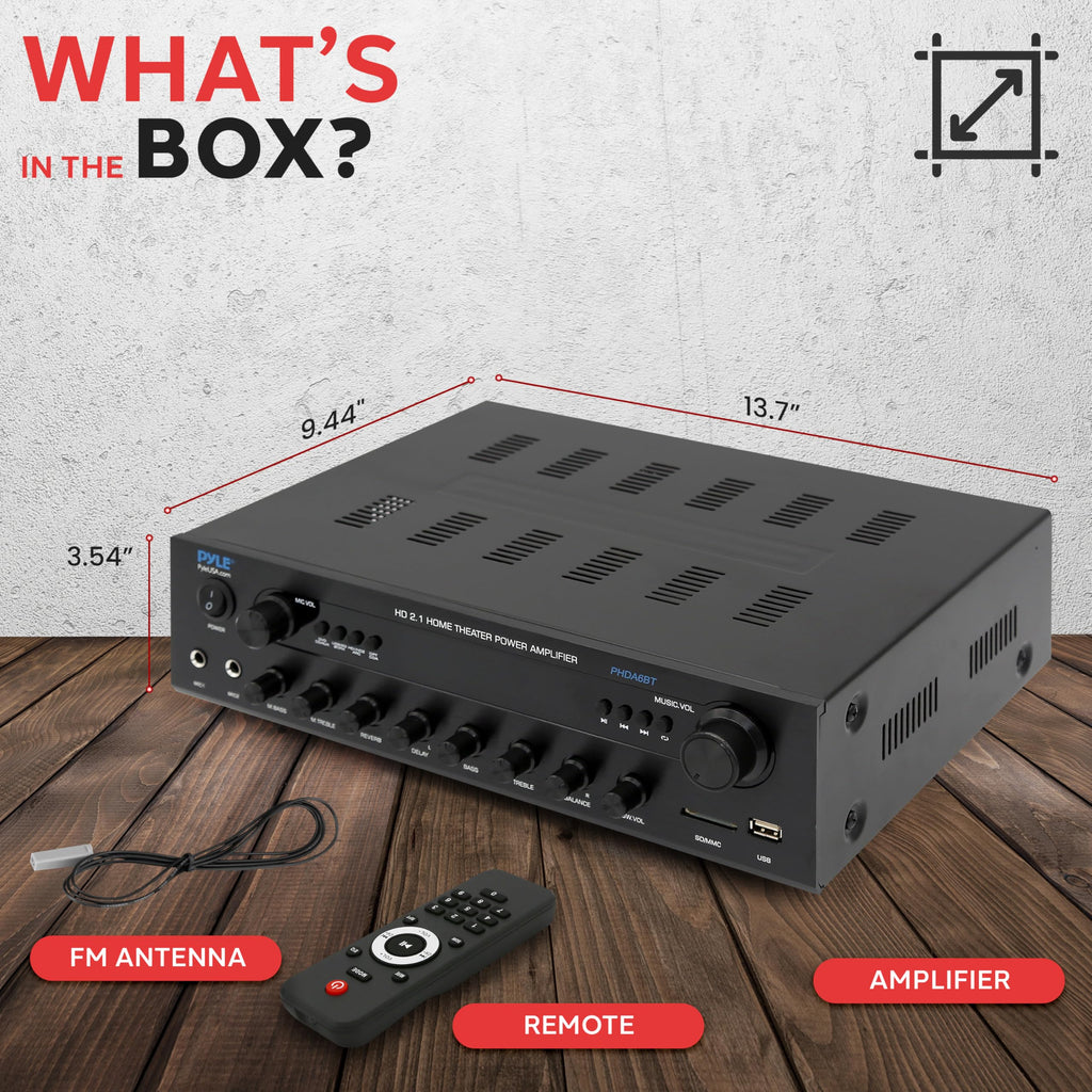 400w Home Entertainment Amplifier with Bluetooth G4301