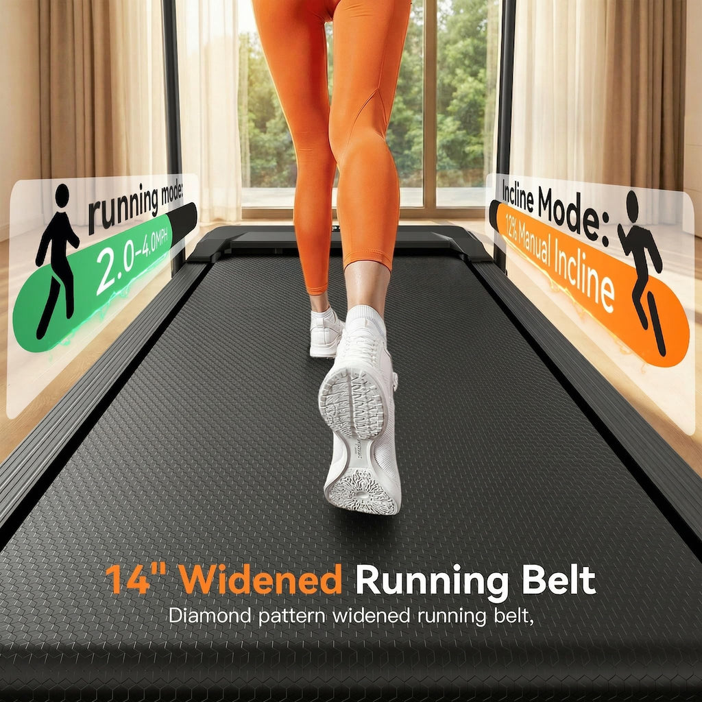 Foldable Treadmill with Incline B277835