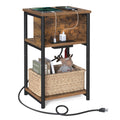 Side Table with Charging Station E38456
